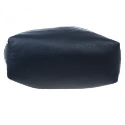 Pre Owned Mulberry Blue Leather Effie Hobo