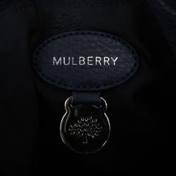 Pre Owned Mulberry Blue Leather Effie Hobo
