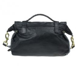 Pre Owned Mulberry Black Leather Alexa Cross Body Bag
