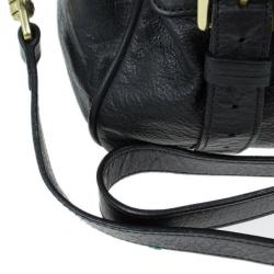 Pre Owned Mulberry Black Leather Alexa Cross Body Bag