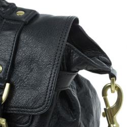Pre Owned Mulberry Black Leather Alexa Cross Body Bag