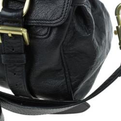 Pre Owned Mulberry Black Leather Alexa Cross Body Bag