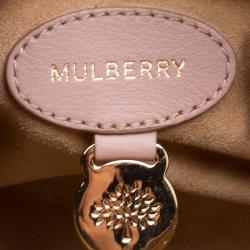 Pre Owned Mulberry Beige Leather Small Lily Shoulder Bag