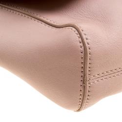 Pre Owned Mulberry Beige Leather Small Lily Shoulder Bag