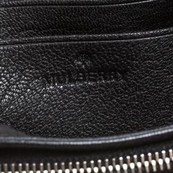 Mulberry Black Leather Small Continental Wallet