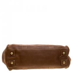 Pre Owned Mulberry Brown Leather Bayswater Satchel