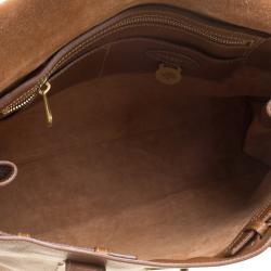 Pre Owned Mulberry Brown Leather Bayswater Satchel