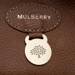 Pre Owned Mulberry Brown Leather Bayswater Satchel