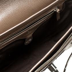 Pre Owned Mulberry Brown Leather Bayswater Shoulder Bag 