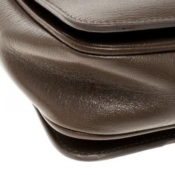 Pre Owned Mulberry Brown Leather Bayswater Shoulder Bag 