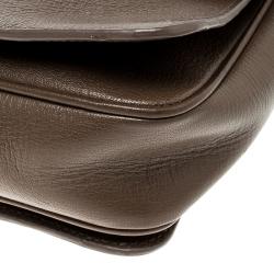 Pre Owned Mulberry Brown Leather Bayswater Shoulder Bag 