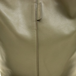 Pre Owned Mulberry Sage Green Leather Small Kite Bag