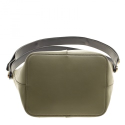 Pre Owned Mulberry Sage Green Leather Small Kite Bag