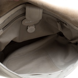 Pre Owned Mulberry Cream Leather Daria Hobo