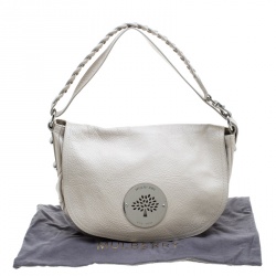 Pre Owned Mulberry Cream Leather Daria Hobo