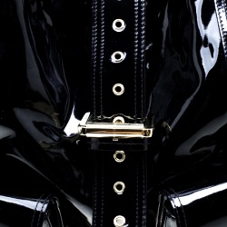 Mulberry Black Patent Leather Roxanne Tote