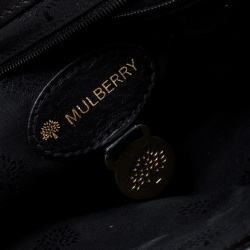 Mulberry Black Leather Alexa Shoulder Bag