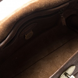 Mulberry Brown Grain Leather Small Bayswater Satchel