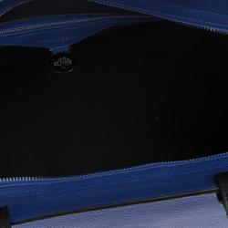 Pre Owned Mulberry Blue Leather Blenheim Shoulder Bag