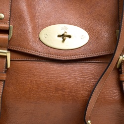 Pre Owned Mulberry Brown Leather Limited Edition London Olympics 1/12 Alexa Satchel