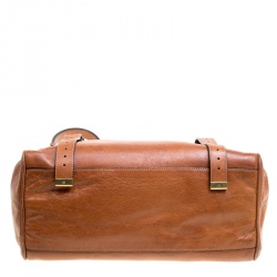 Pre Owned Mulberry Brown Leather Limited Edition London Olympics 1/12 Alexa Satchel