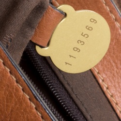 Pre Owned Mulberry Brown Leather Limited Edition London Olympics 1/12 Alexa Satchel