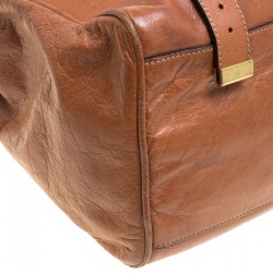 Pre Owned Mulberry Brown Leather Limited Edition London Olympics 1/12 Alexa Satchel