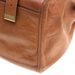 Pre Owned Mulberry Brown Leather Limited Edition London Olympics 1/12 Alexa Satchel