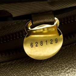 Pre Owned Mulberry Metallic Beige Leather Bayswater Satchel