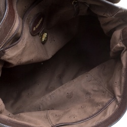 Mulberry Brown Leather Oversized Alexa Satchel