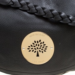 Pre Owned Mulberry Black Leather Daria Shoulder Bag