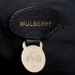 Pre Owned Mulberry Black Leather Daria Shoulder Bag