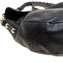 Pre Owned Mulberry Black Leather Daria Shoulder Bag