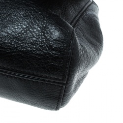 Pre Owned Mulberry Black Leather Lily Crossbody Bag