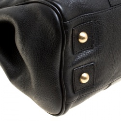 Pre Owned Mulberry Black Leather Bayswater Satchel