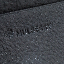 Mulberry Black Leather Continental Wallet