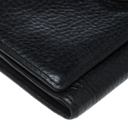 Mulberry Black Leather Continental Wallet