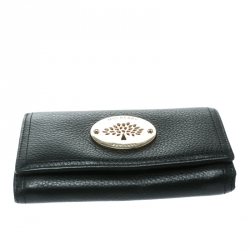 Mulberry Black Leather Continental Wallet