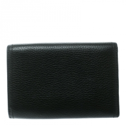 Mulberry Black Leather Continental Wallet