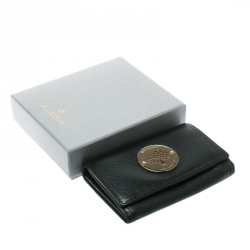 Mulberry Black Leather Continental Wallet