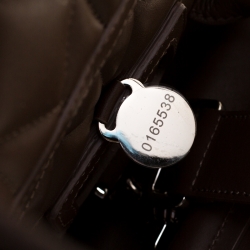 Pre Owned Mulberry Brown Quilted Leather Cara Delevingne Backpack