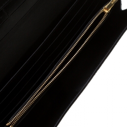 Mulberry Black Leather Continental Wallet