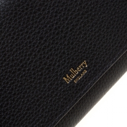 Mulberry Black Leather Continental Wallet