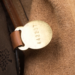 Pre Owned Mulberry Brown Leather Crossbody Bag