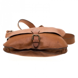 Pre Owned Mulberry Brown Leather Crossbody Bag