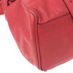 Pre Owned Mulberry Pink Panel Alexa Leather Satchel