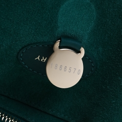 Pre Owned Mulberry Green Leather Bayswater Satchel