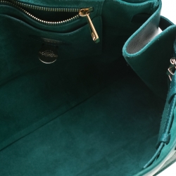 Pre Owned Mulberry Green Leather Bayswater Satchel