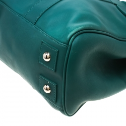 Pre Owned Mulberry Green Leather Bayswater Satchel