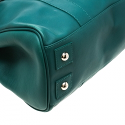 Pre Owned Mulberry Green Leather Bayswater Satchel